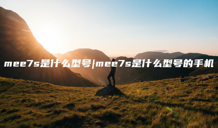 mee7s是什么型号|mee7s是什么型号的手机