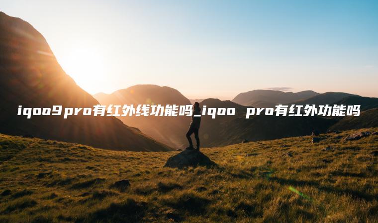 iqoo9pro有红外线功能吗_iqoo pro有红外功能吗