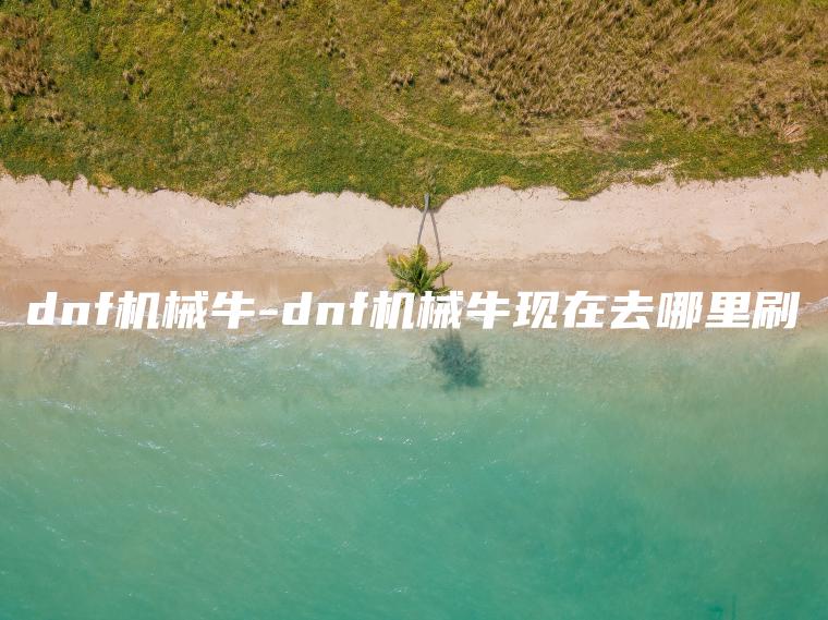 dnf机械牛-dnf机械牛现在去哪里刷